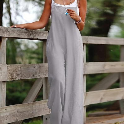 Madeleine™ | Combinaison sans manches avec jambes larges.
