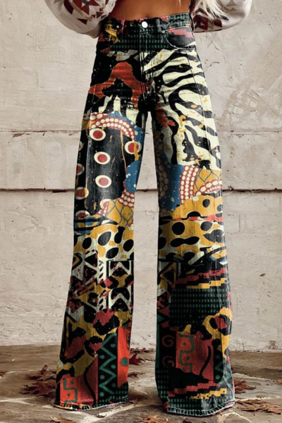 Maison Varelle. | Pantalon large vintage boho élégant