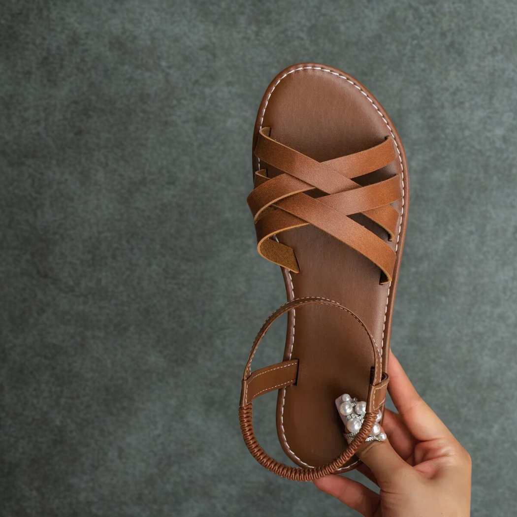 Lea™ | Sandales à Talon en Liège