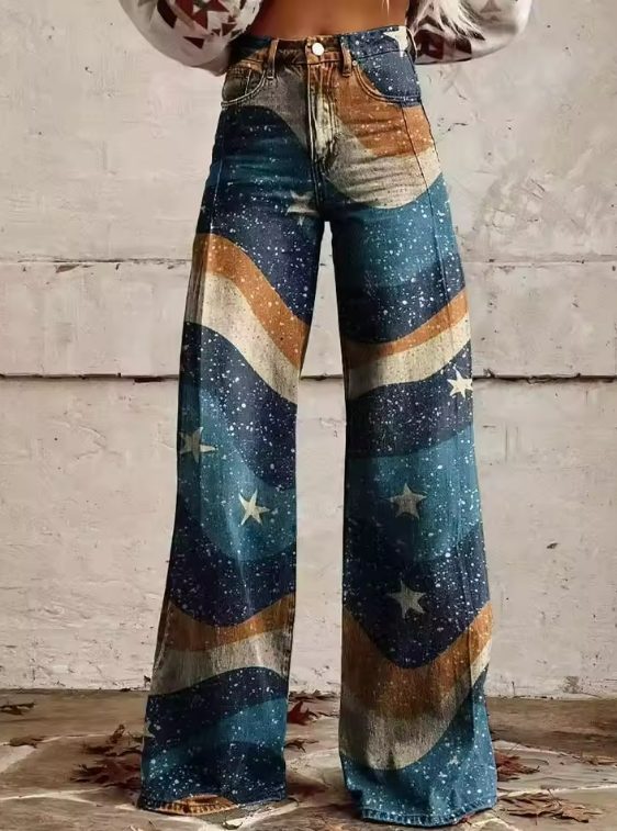 Maison Varelle. | Pantalon vintage boho élégant pour un look unique