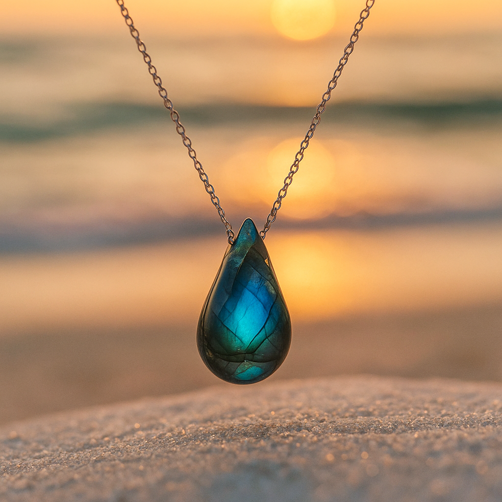 Lacrima del Mare | Labradorite Necklace