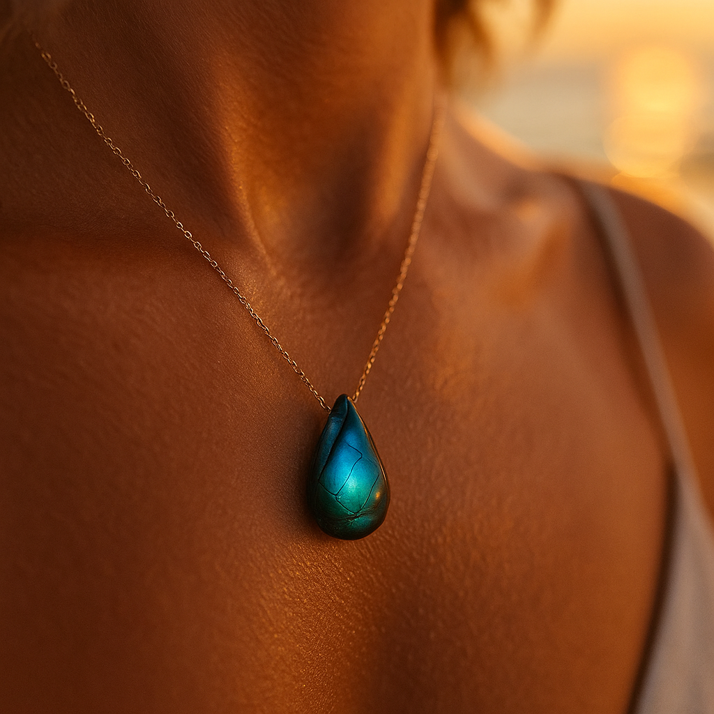 Lacrima del Mare | Labradorite Necklace