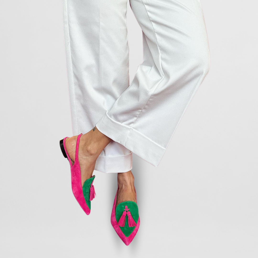 Fleur™ | Mocassins Pointus Joyeux