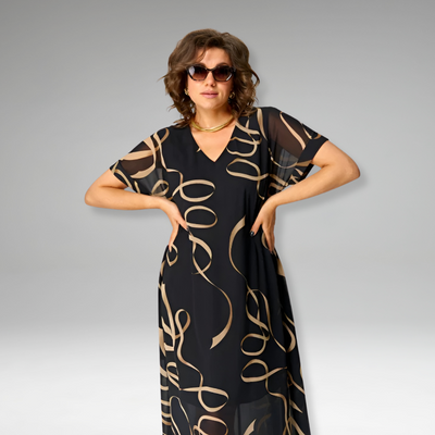 Sanne™ | Robe avec imprimé graphique