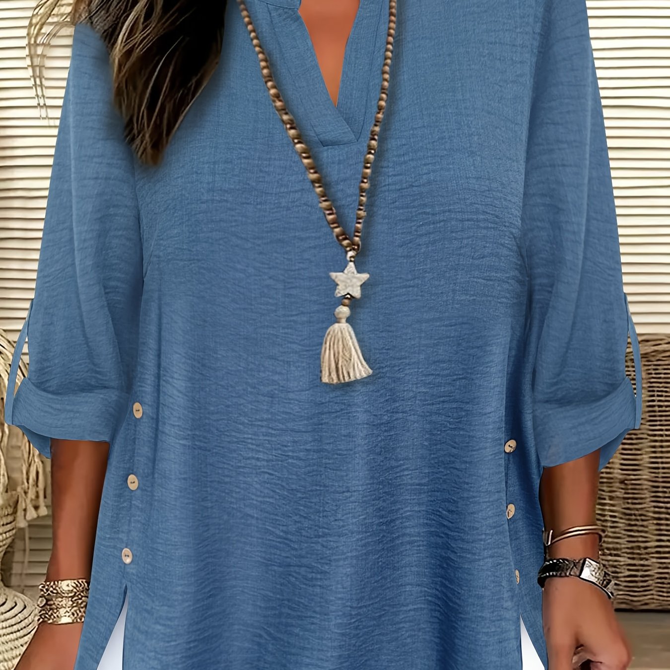 Bleu noisette / 5XL
