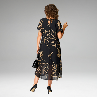Sanne™ | Robe avec imprimé graphique