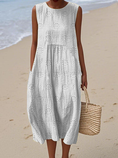 Inès™ | Élégante Robe en Coton