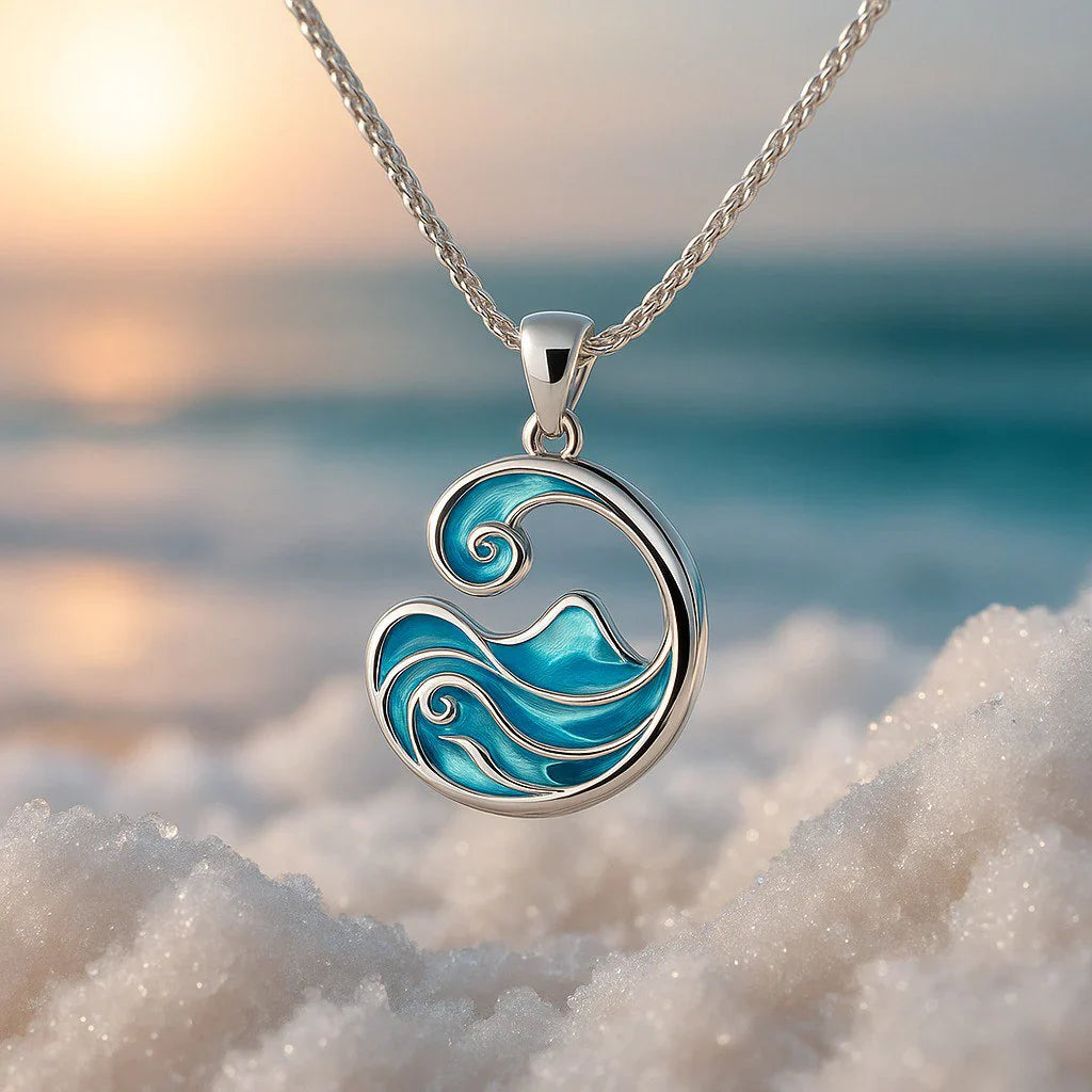 Marea Blanca | Collier en Argent Sterling 925