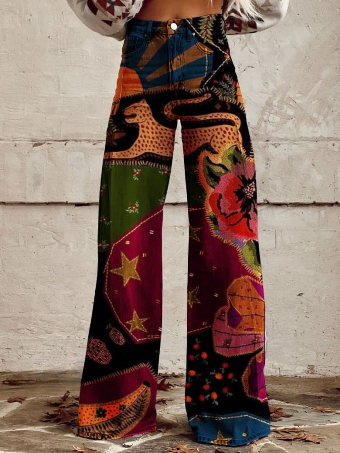 Behn Berlin | Pantalon Vintage Boho Rétro Stylé