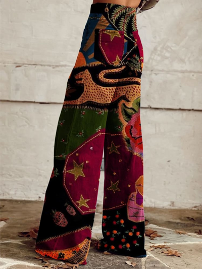 Behn Berlin | Pantalon Vintage Boho Rétro Stylé