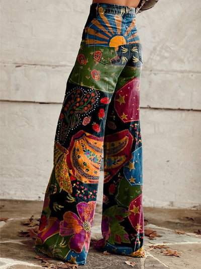 Maison Varelle. | Pantalon Boho Vintage Élégant pour un Look Stylé