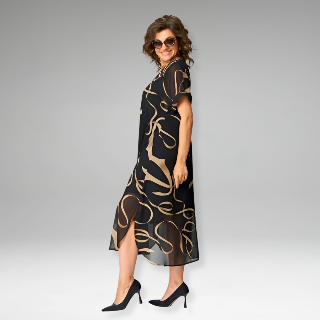Sanne™ | Robe avec imprimé graphique