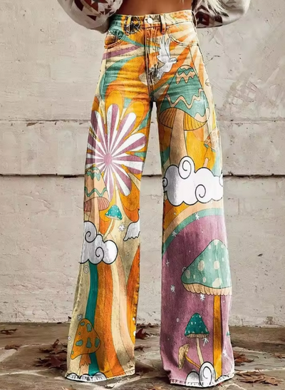 Maison Varelle. | Pantalon Boho Vintage Élégant pour un Look Stylé