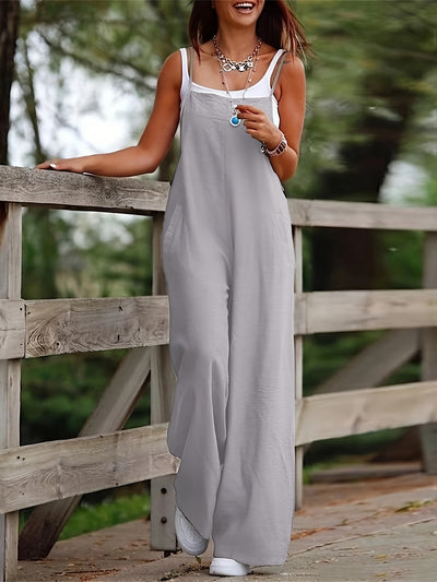 Madeleine™ | Combinaison sans manches avec jambes larges.