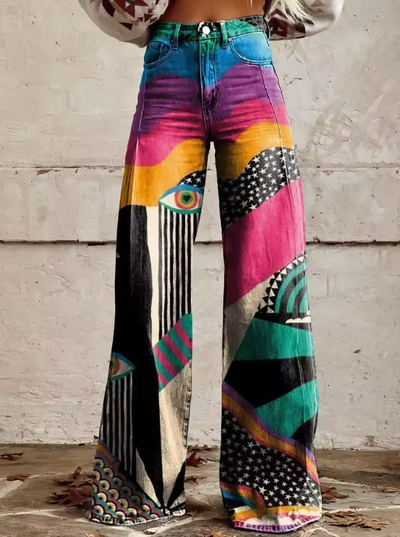 Maison Varelle. | Pantalon Boho Vintage élégant pour un look unique