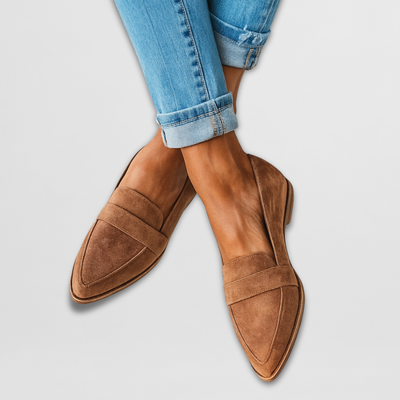 Suzy™ | Mocassins en Daim Doux
