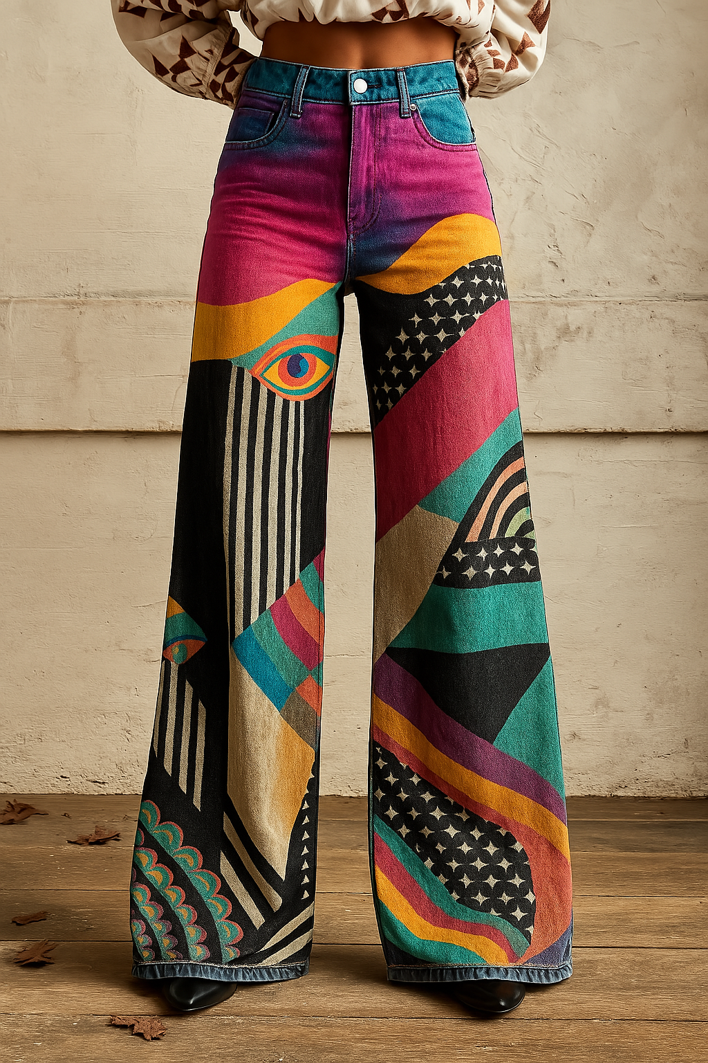 Maison Varelle. | Pantalon Boho Vintage Élégant pour un look stylé
