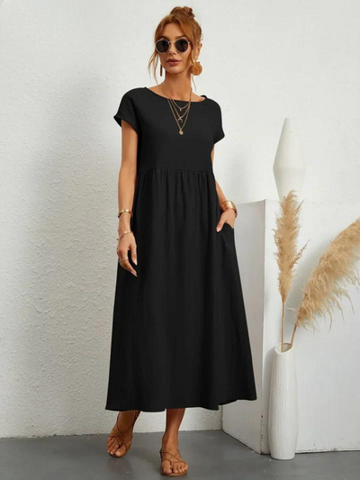 Sofia™ | Robe en coton et lin