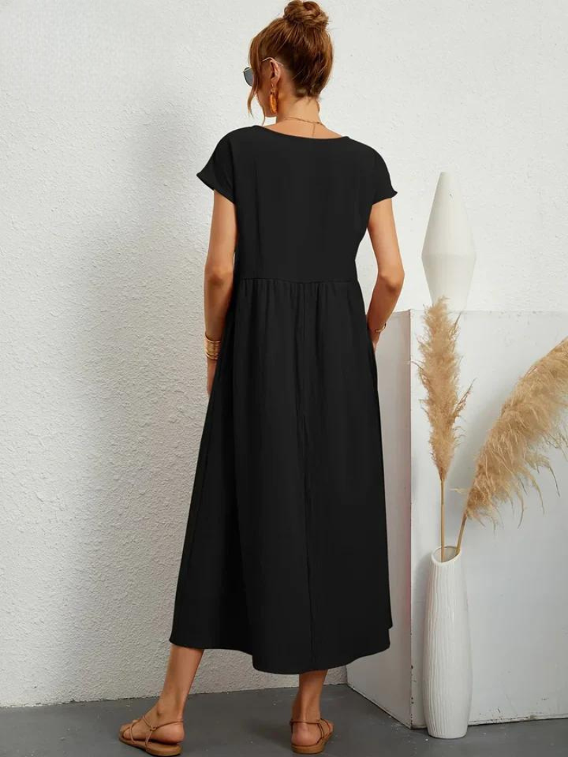 Sofia™ | Robe en coton et lin