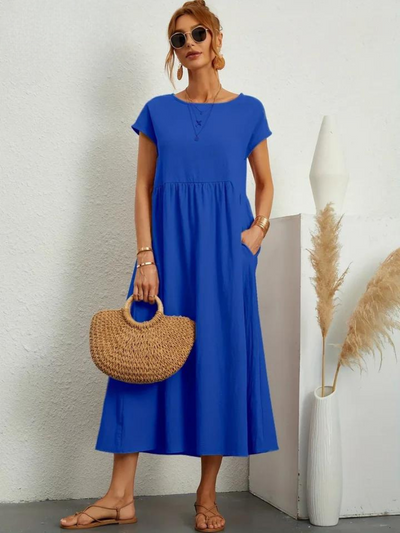 Sofia™ | Robe en coton et lin