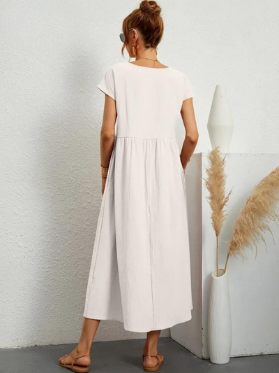 Sofia™ | Robe en coton et lin