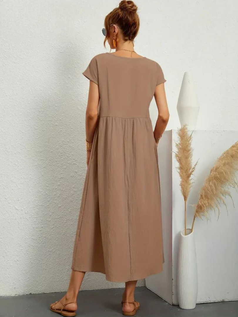 Sofia™ | Robe en coton et lin