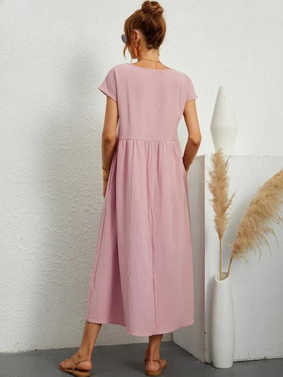 Sofia™ | Robe en coton et lin