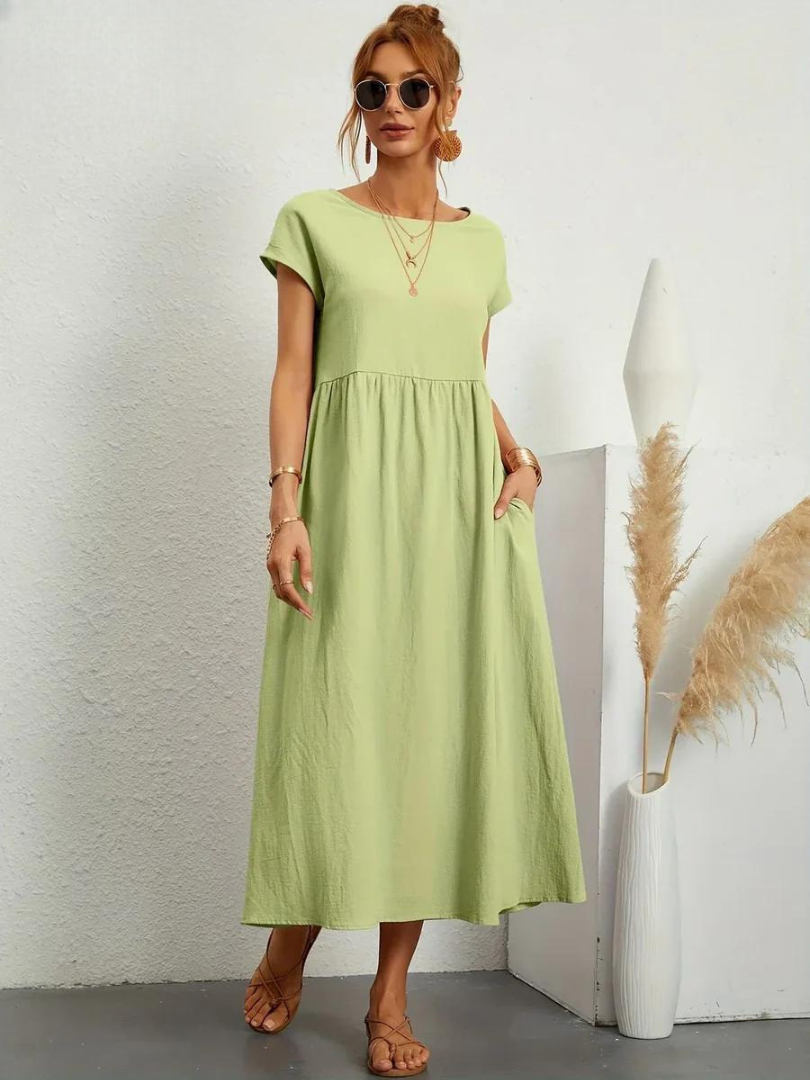 Sofia™ | Robe en coton et lin