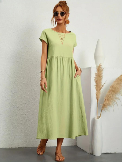 Sofia™ | Robe en coton et lin
