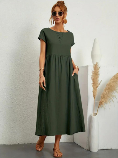Sofia™ | Robe en coton et lin