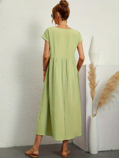 Sofia™ | Robe en coton et lin