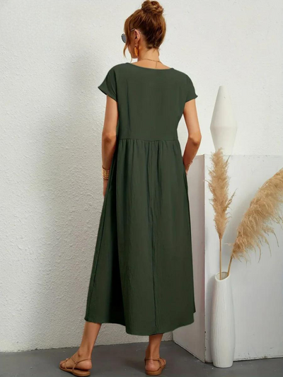 Sofia™ | Robe en coton et lin