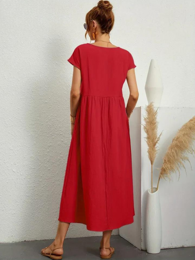 Sofia™ | Robe en coton et lin