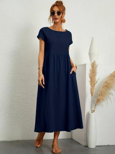 Sofia™ | Robe en coton et lin