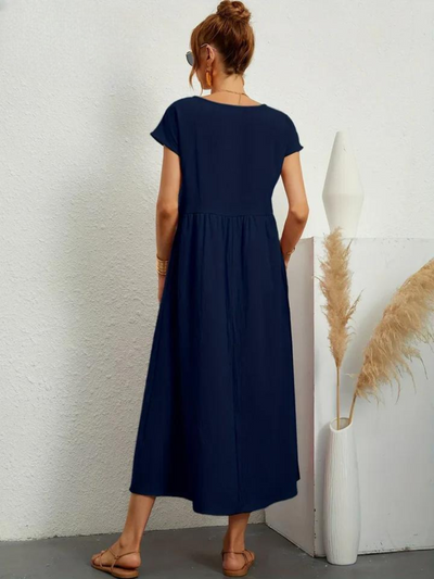 Sofia™ | Robe en coton et lin