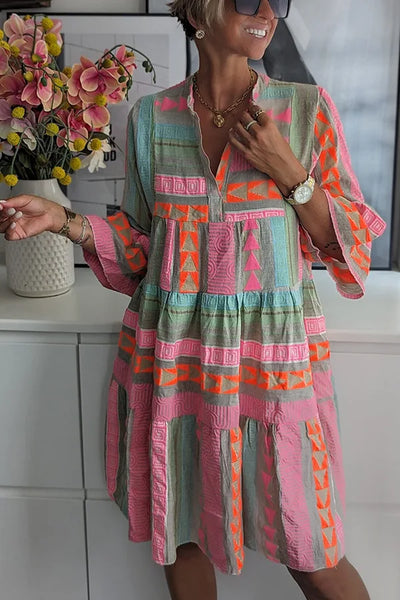 Juliane – Robe Trapèze Boho