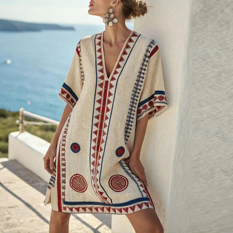Marit - Robe d'Été Fleurie