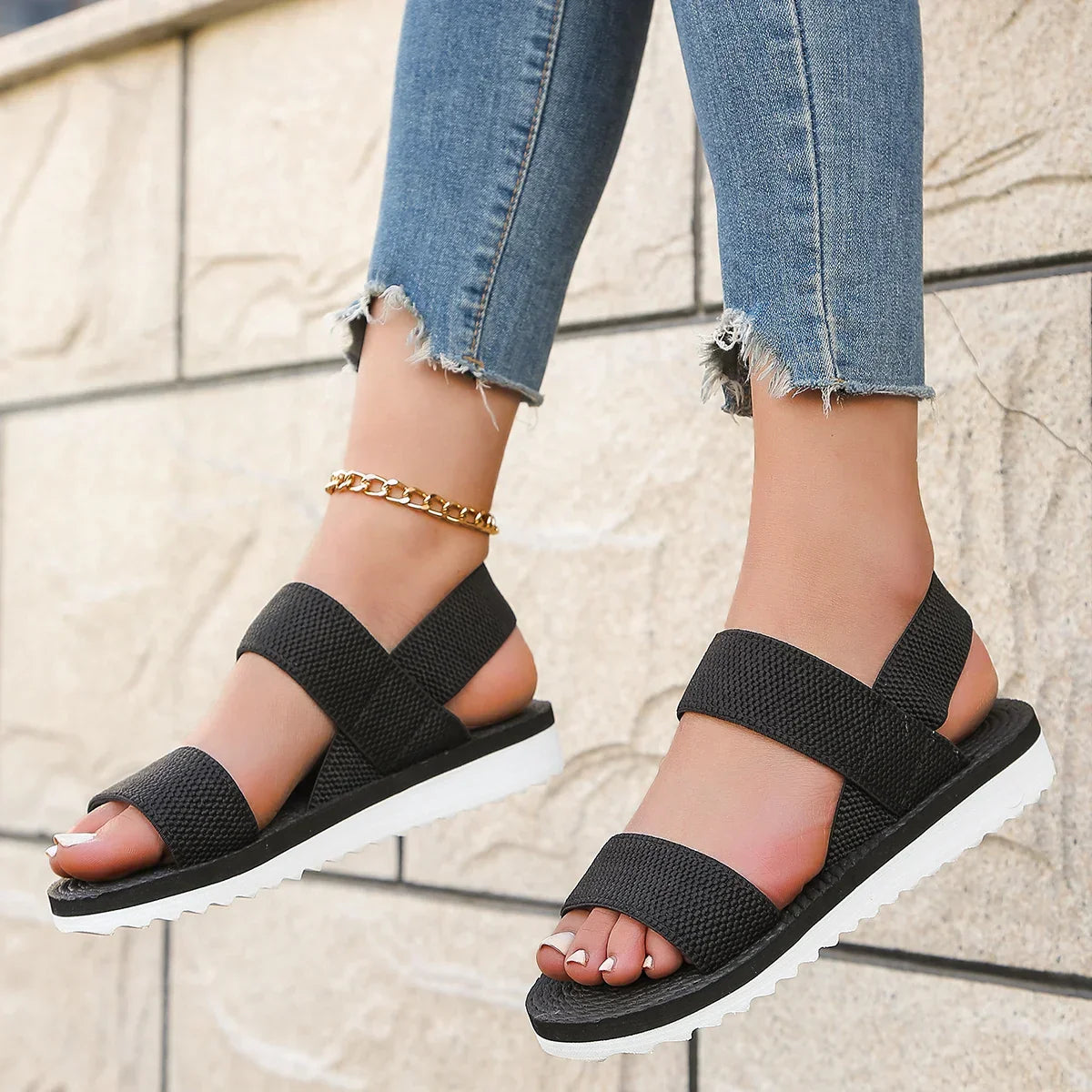 Solea™ | Sandales à Talon Blokhak