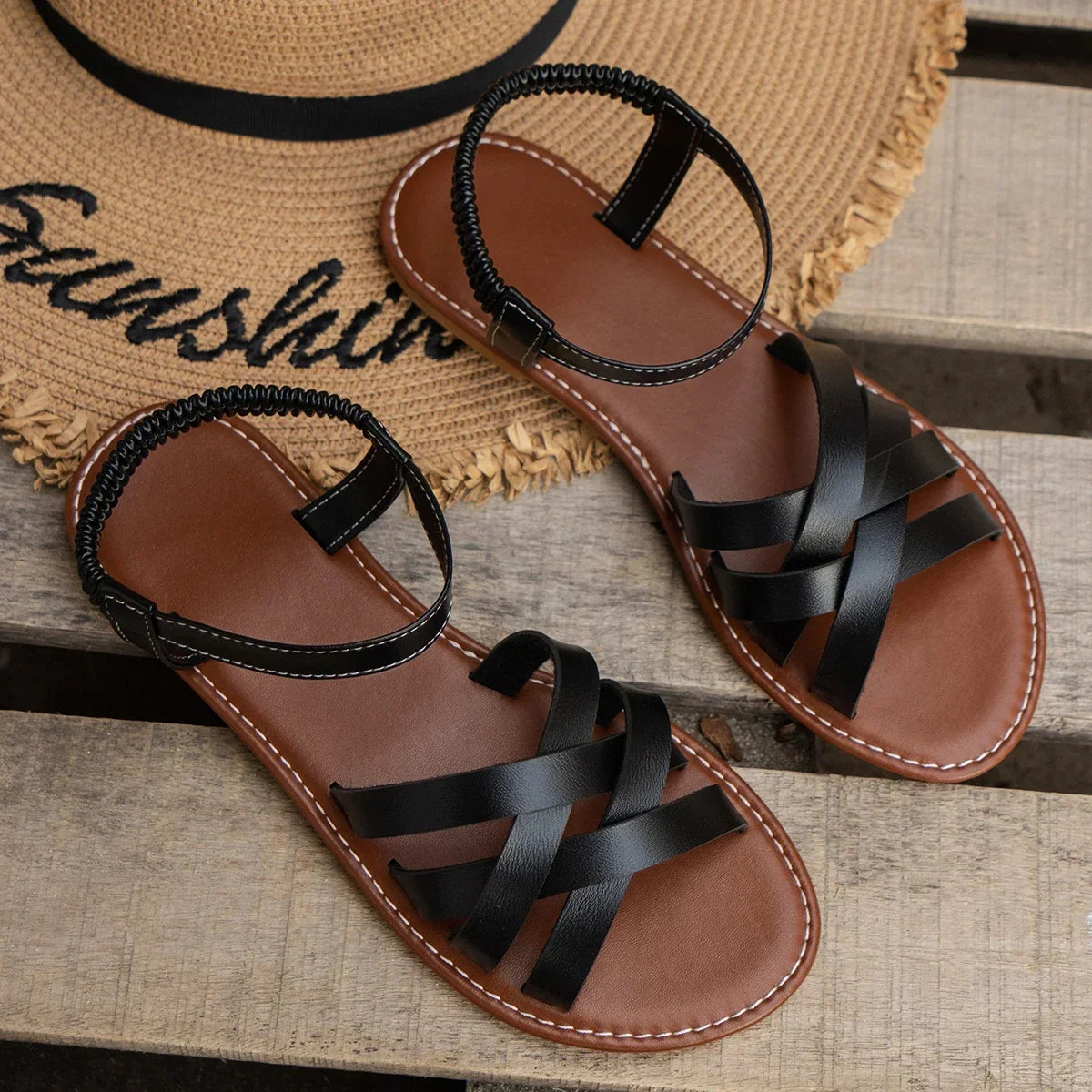Lea™ | Sandales à Talon en Liège