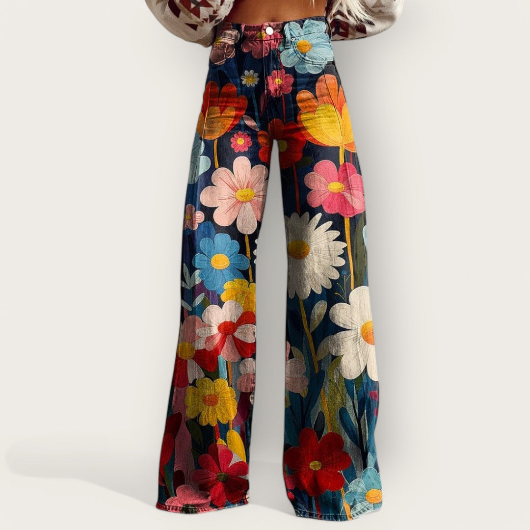 Maison Varelle. | Pantalon Vintage Boho Élégant pour un Look Tendance