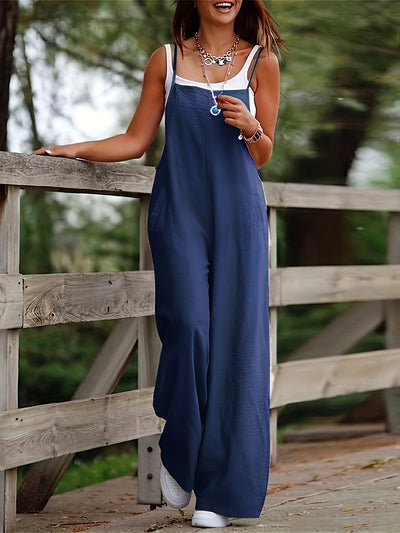 Madeleine™ | Combinaison sans manches avec jambes larges.