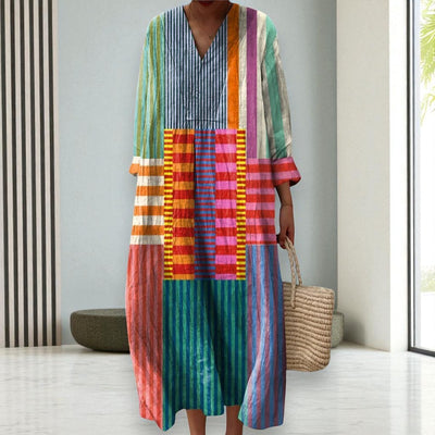 Linnea™  | Robe géométrique élégante