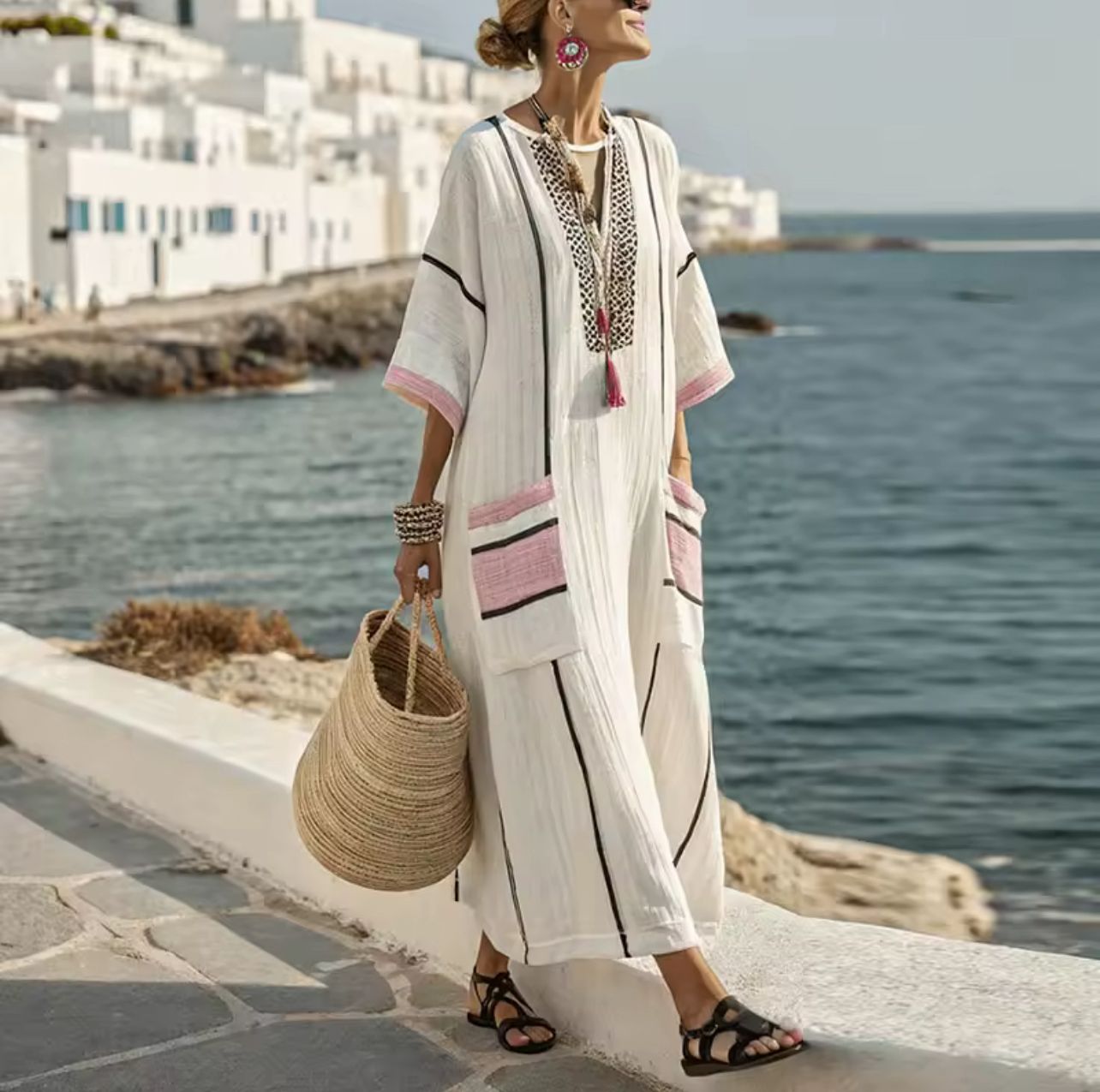 Mary - Robe d'Été Plage