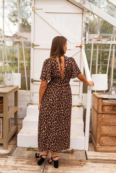 Stella™ | Robe Maxi Léopard